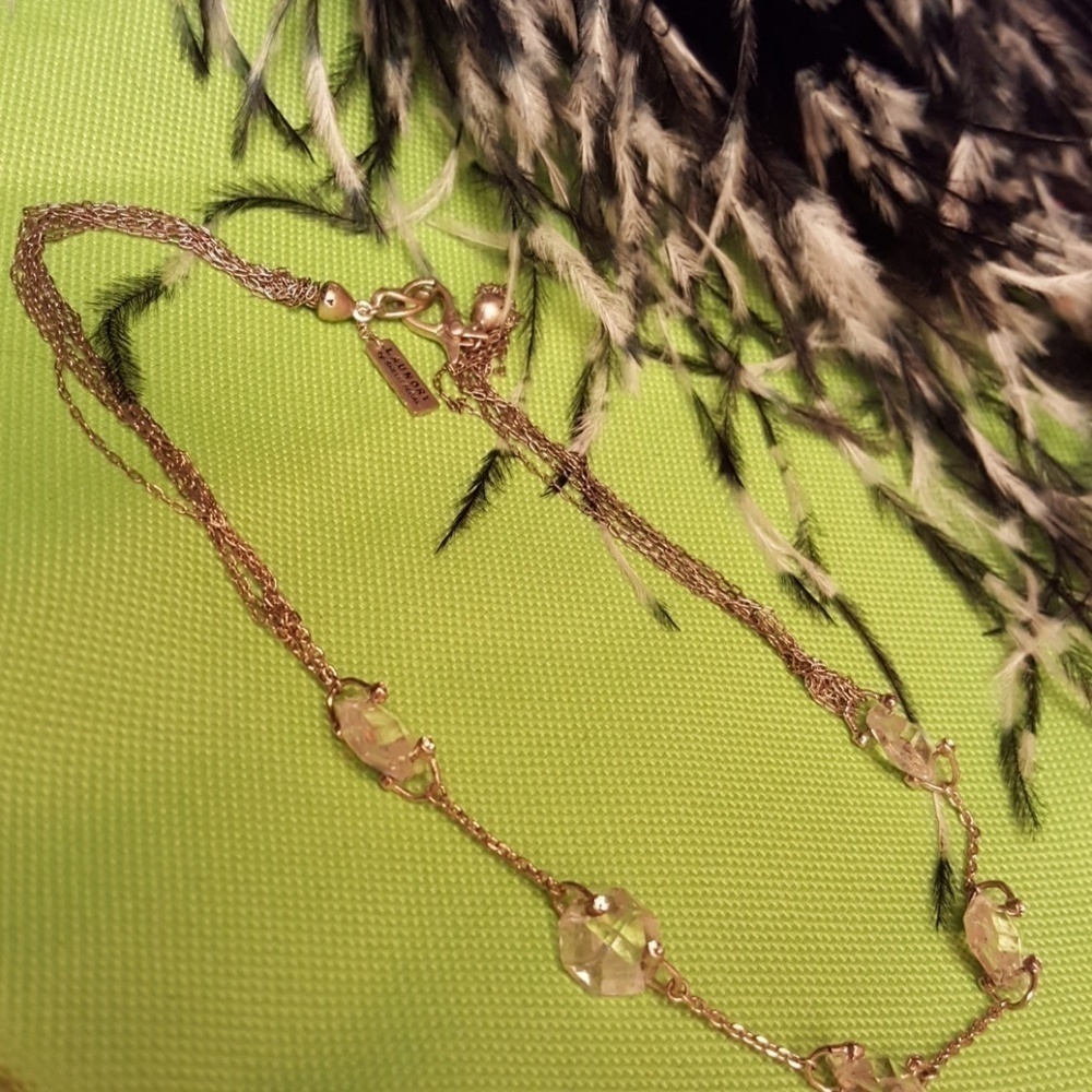 CRYSTAL nacklace by Laundry.
